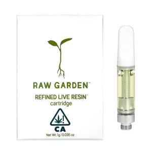 Raw Garden Live Resin Vape Cartridge - Zookie Land 1g